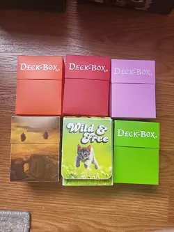 Lot of Used MTG CCG EMPTY Storage Boxes Ultra Pro Fat Packs LOTR Duskmourn - Image 4