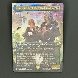 Emet-Selch of the Third Seat (Borderless) Chocobo Track Foil - FF MTG NM - Image 2
