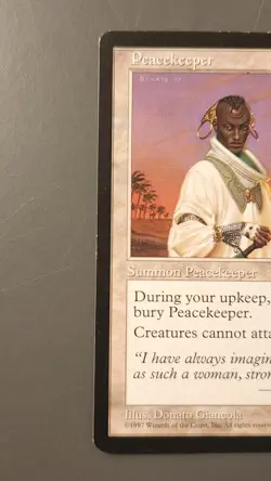 MTG: Magic the Gathering - Weatherlight Expansion: PEACEKEEPER - Image 3