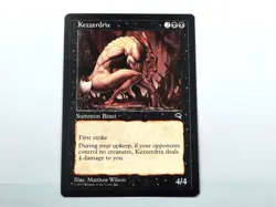 MTG - TEMPEST (BB/'97) - KEZZERDRIX - KEZZERDRIX / RARE / NEVER PLAYED / NM - Image 1