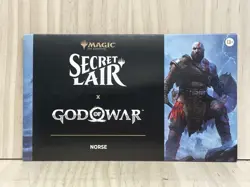 Magic The Gathering Secret Lair God of War Norse Non-Foil - Image 1