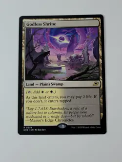 Magic The Gathering - Godless Shrine Edge of Eternities Regular - Image 1