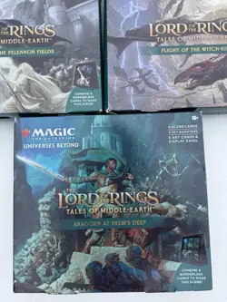 Magic the Gathering Lord of the Rings Tales of Middle-Earth Scene Boxes Set of 3 - Image 4