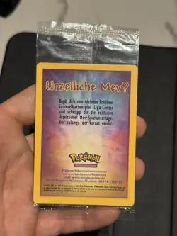 Pokemon Karte/card - Ancient Mew (Urzeitliches) - Promo Holo SEALED OVP - MINT - Image 4