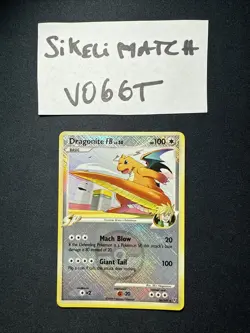 POKEMON CARD - DRAGONITE 56/147 REVERSE HOLO PROMO POKEMON LEAGUE CROSSHATCH NM - Image 1