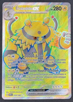 CARTE POKEMON ELEKABLE EX 212/182 🇫🇷 FR🇫🇷 RIVALITES DESTINEES - Image 1