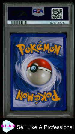 TYPHLOSION POKEMON 18 2000 NEO GENESIS HOLO ENGLISH PSA 8 - Image 2