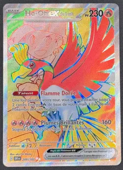CARTE POKEMON HO OH EX DE LUTH 209/182 🇫🇷 FR🇫🇷 RIVALITES DESTINEES - Image 1