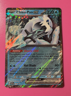 Chien-Pao EX #030 - Pokemon TCG - NM Foil - Scarlet & Violet Black Star Promo - Image 1