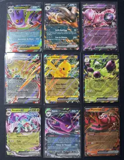 CARTE POKEMON - LOT DE 25 CARTES POKEMON EX ET MEGA EX FRENCH MULTISERIE NM/MT - Image 2