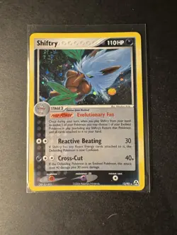 Pokemon Card - Shiftry Legend Maker 12/92 Holo Rare - Image 1