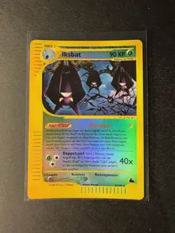 Iksbat 6/144 4 Crobat Reverse Holo Skyridge 64 Pokemon Karte Deutsch - Image 1