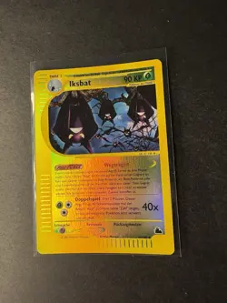 Iksbat 6/144 4 Crobat Reverse Holo Skyridge 64 Pokemon Karte Deutsch - Image 2