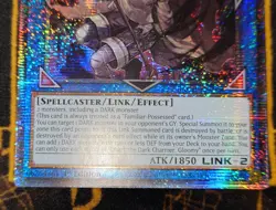 YUGIOH Dharc the Dark Charmer, Gloomy (BACH-EN049) Starlight Rare 1st Edition NM - Image 4