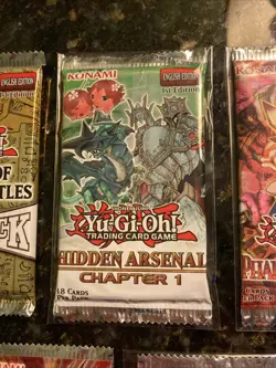 Yu-Gi-Oh Pack Lot! (7 Packs) 1st Edition and sealed W/ Mega Packs and More! - Image 3