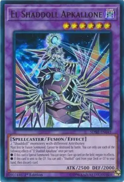 El Shaddoll Apkallone - SDSH-EN045 - Ultra Rare - 1st Edition - Lightly Played - Image 1