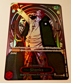 One Piece Card Game Carte Holo Shanks OP09-004 Alt SP FR Mint - Image 1
