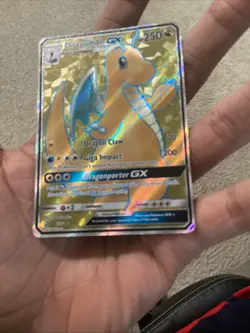 Pokemon TCG Dragonite GX Full Art Holo Card 67/70 Dragon Majesty Ultra Rare MP - Image 4