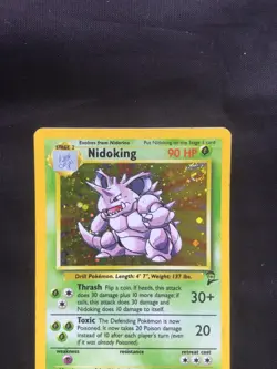 Pokemon Cards: Base Set 2 Rare Holo: Nidoking 11/130 - Image 2