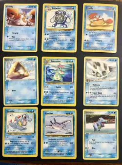 NM Pokemon 18 Card Lot Rares Common Uncommon WOTC English - Image 1