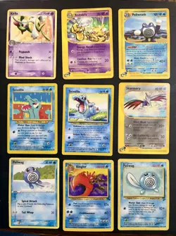 NM Pokemon 18 Card Lot Rares Common Uncommon WOTC English - Image 2
