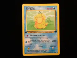 Pokemon ~ PSYDUCK ~ Team Rocket FIRST EDITION Card 65/82 NM ~ Near Mint - Image 2