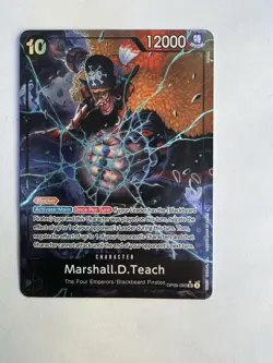 One Piece Card TCG Marshall D. Teach Alt Art OP09-093 Emperors in the New World - Image 1
