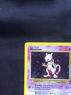 Pokemon Cards: Base Set 2 Rare Holo: Mewtwo 10/130 - Image 3