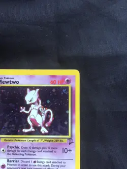 Pokemon Cards: Base Set 2 Rare Holo: Mewtwo 10/130 - Image 4