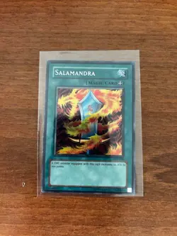 Yugioh! Salamandra Magic Card DDS-006 Prismatic Secret Unlimited - Image 2