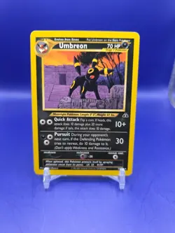 Umbreon 32/75 Neo Discovery Non-Holo Rare Pokemon Card TCG - Image 1