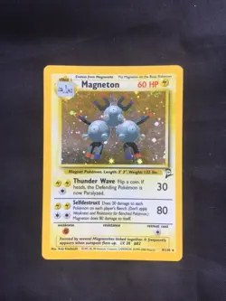 Pokemon Cards: Base Set 2 Rare Holo: Magneton 9/130 - Image 1