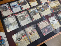 Star Wars Destiny Rare Lot - Convergence, Covert Missions - 33 cards and dice - Image 2