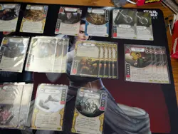 Star Wars Destiny Rare Lot - Convergence, Covert Missions - 33 cards and dice - Image 3