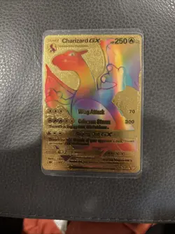 Pokemon TCG Charizard Metal Card Celebrations 25th Anniversary Edition - Image 1