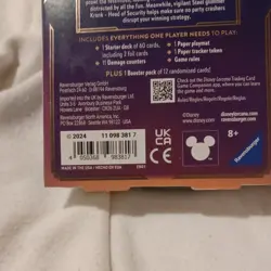 DISNEY LORCANA SHIMMERING SKIES TRADING CARD GAME STARTER PACK NEW SEALED BOX - Image 5