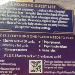 DISNEY LORCANA SHIMMERING SKIES TRADING CARD GAME STARTER PACK NEW SEALED BOX - Image 5