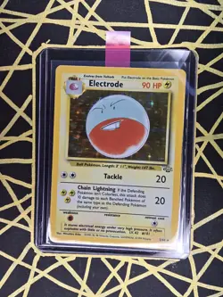 🔥 Electrode 2/64 🔥Original Holo Rare Jungle Set Pokemon Card WOTC TCG 1999 - Image 2