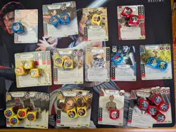 Star Wars Destiny Rare Lot - Spirit of Rebellion - 27 cards and dice - Image 2