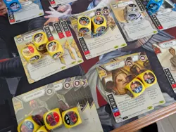 Star Wars Destiny Rare Lot - Spirit of Rebellion - 27 cards and dice - Image 3