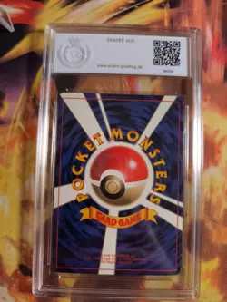 Pokemon Card Blaines Growlithe Fukano Gym Corocoro Promo Japanese PSA / PGS 8 - Image 5