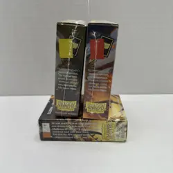 Dragon Shield 3 Packs of 60 Japanese Size Card Sleeves Matte Orange Ember Light - Image 3