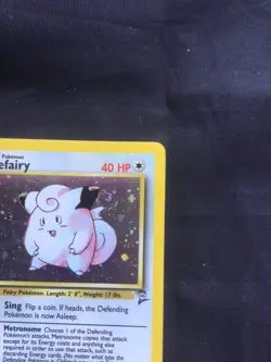 Pokemon Cards: Base Set 2 Rare Holo: Clefairy 6/130 - Image 4