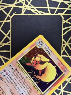 🔥 Flareon 3/64 🔥 Original Holo Rare Jungle Set Pokemon Card WOTC TCG 1999 - Image 5