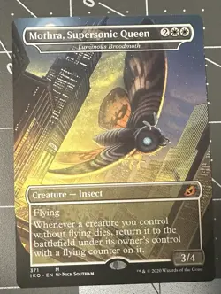 MTG Mothra, Supersonic Queen ~ Ikoria: Lair of Behemoths #371 - Image 1