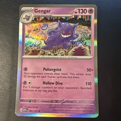 GENGAR 94/165 - SV: Scarlet & Violet 151 - Holo Pokemon Card - [NM] - Image 1