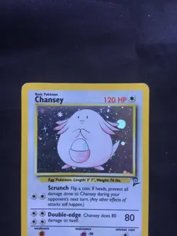 Pokemon Cards: Base Set 2 Rare Holo: Chansey 3/130 - Image 2