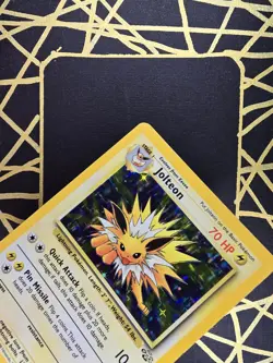 🔥 Jolteon 4/64 🔥 Original Holo Rare Jungle Set Pokemon Card WOTC TCG 1999 - Image 5