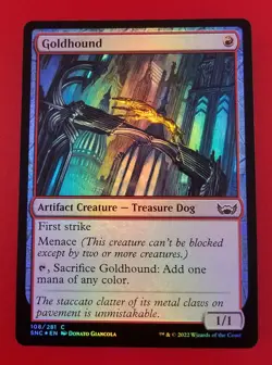 1x Goldhound | FOIL | Streets of New Capenna | MTG Magic Cards - Image 1