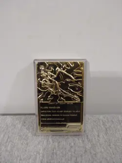 POKEMON LIMITED EDITION 23K GOLD TRADING CARD - CHARIZARD - Image 3